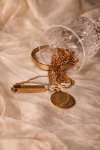 Gold Ayat ul Qursi Signiture Set