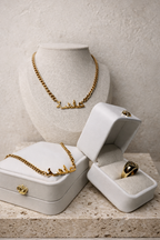 Personalised Arabic Gold Set