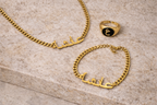 Personalised Arabic Gold Set