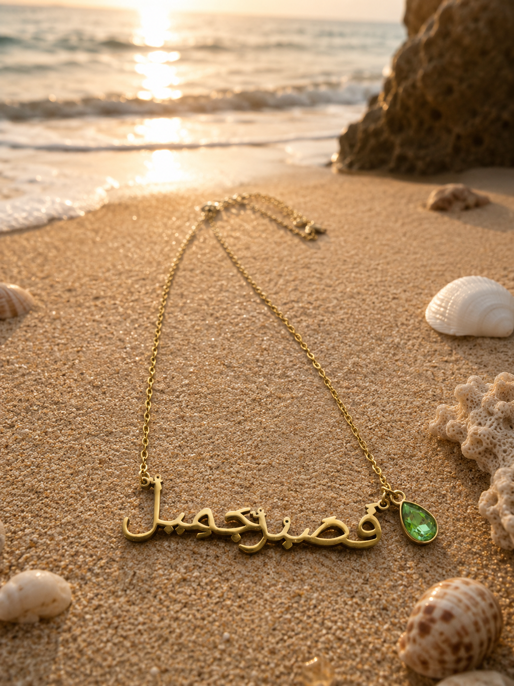 Sabr Birthstone Necklace