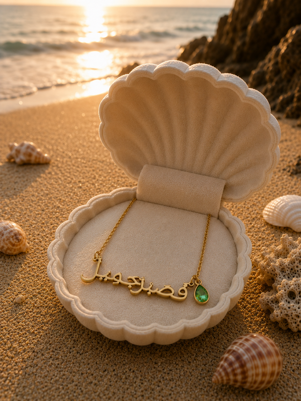 Sabr Birthstone Necklace