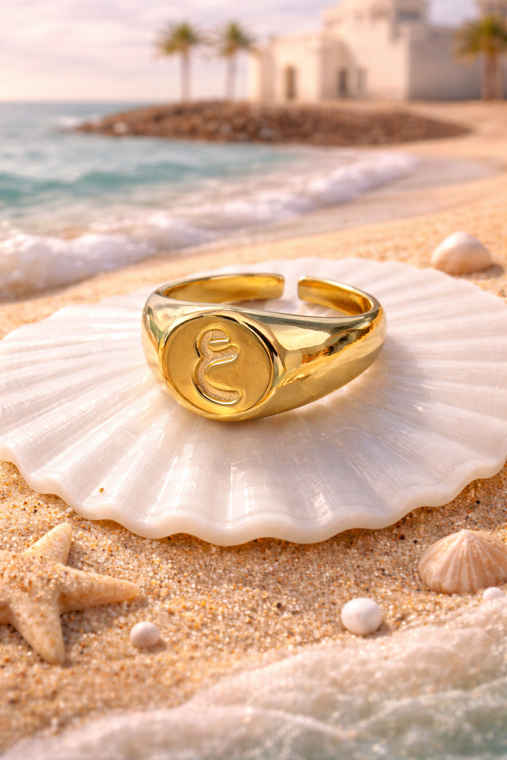 Personalised Arabic Ring