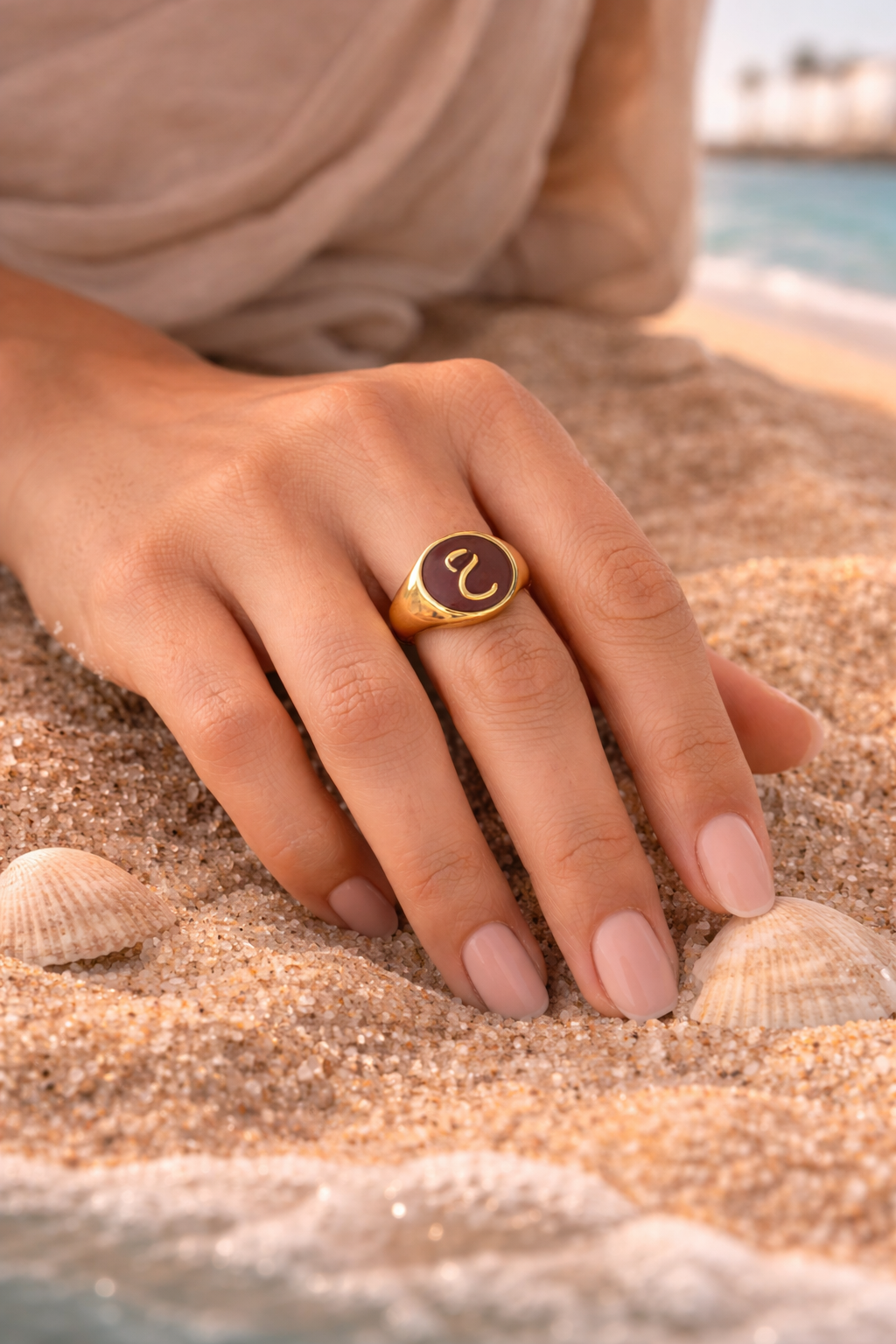 Personalised Arabic Ring