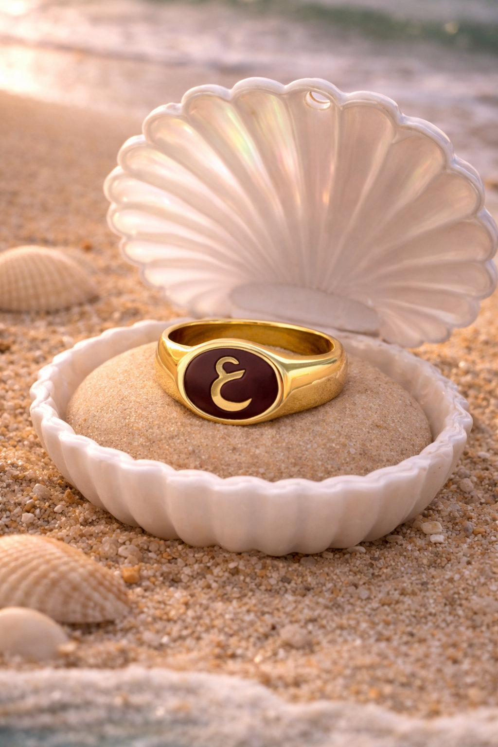 Personalised Arabic Ring